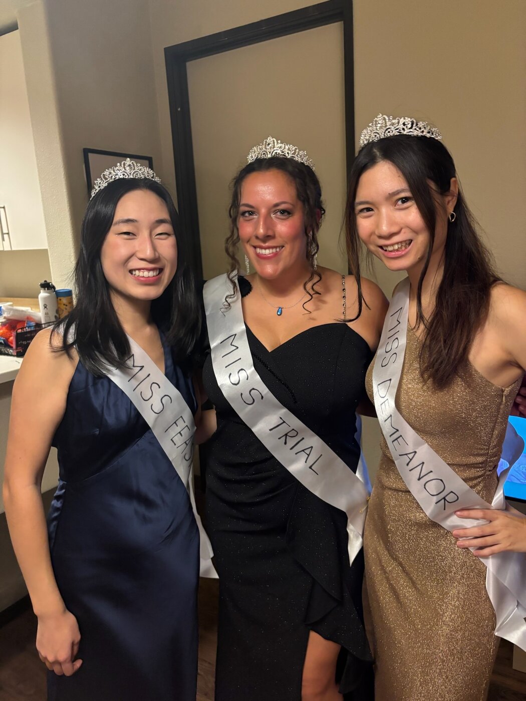 Karis with Stanford Law classmates